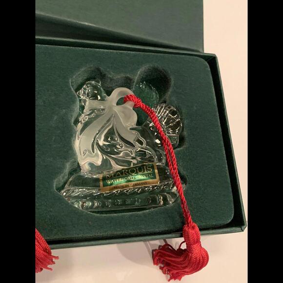 Marquis Waterford Crystal 1st In Series Set Of 3 Ornaments 12 Days Of Christmas - Picture 7 of 12